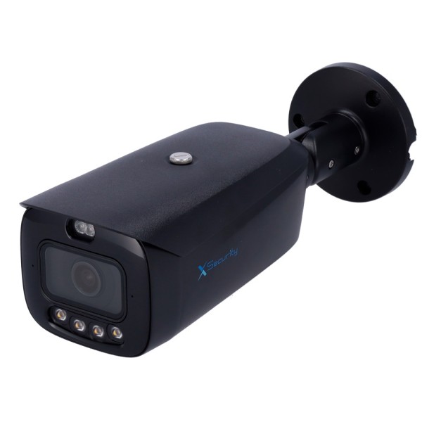 Comprar X-SECURITY XS-IPB619CA-4U-WIZCOLOR-TIOC-BLACK Cámara Bullet IP 4 Megapixel Wizcolor - 1/1.8 Progressive Scan CMOS - Lent