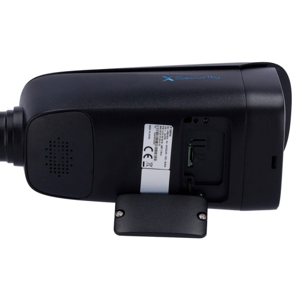 X-Security XS-IPB619CA-4U-WIZCOLOR-TIOC-Black Camera Bullet IP 4 Megapixels Wizcolor - 1 / 1.8 CMOS progressivo da varredura - l