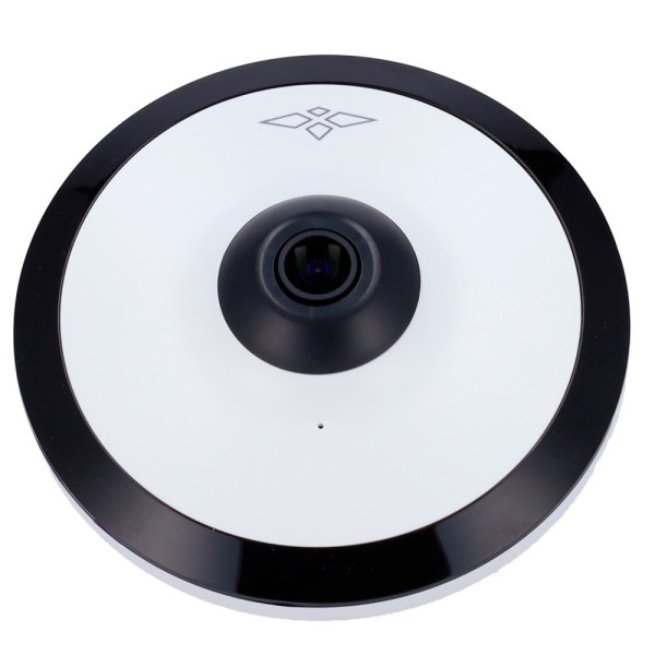 X-Security XS-IPD360A-5U-AI Fisheye Camera 5 MPX Ultra Series - 1 / 2.7 CMOS progressivo de varredura - lente 1,4 mm / LEDs Esco