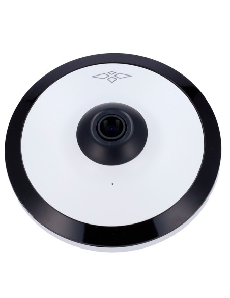 X-Security XS-IPD360A-5U-AI Fisheye Camera 5 MPX Ultra Series - 1 / 2.7 CMOS progressivo de varredura - lente 1,4 mm / LEDs Esco