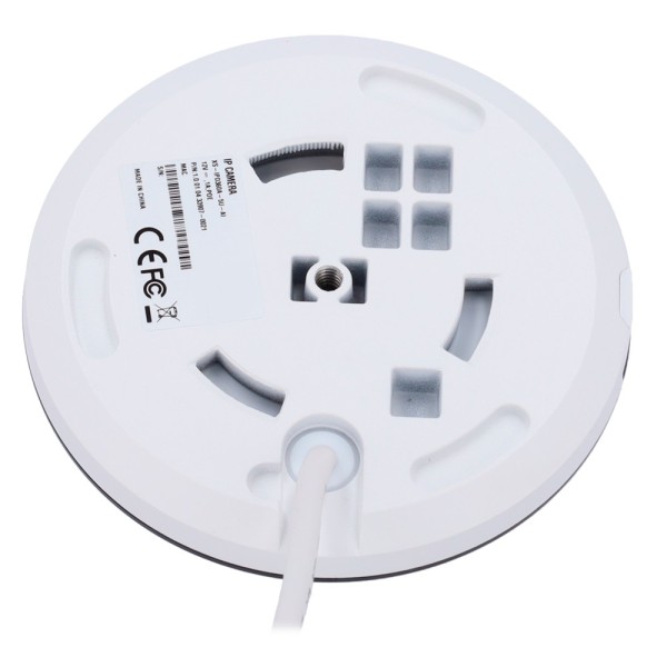 X-Security XS-IPD360A-5U-AI Fisheye Camera 5 MPX Ultra Series - 1 / 2.7 CMOS progressivo de varredura - lente 1,4 mm / LEDs Esco