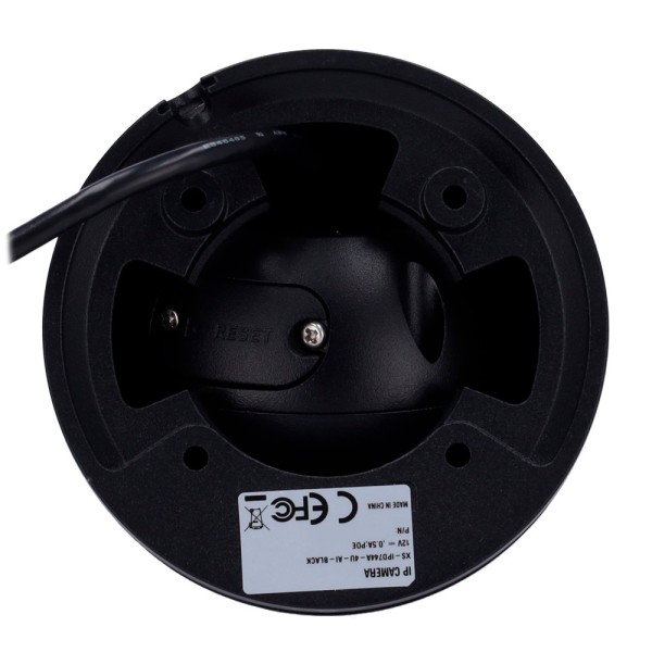 X-Security XS-IPD744A-4U-AI-Black Camera Turret IP X-Security Black Color - 4 Megapixel (2688x1520) - Lente 2,8 mm / LEDs Albanc