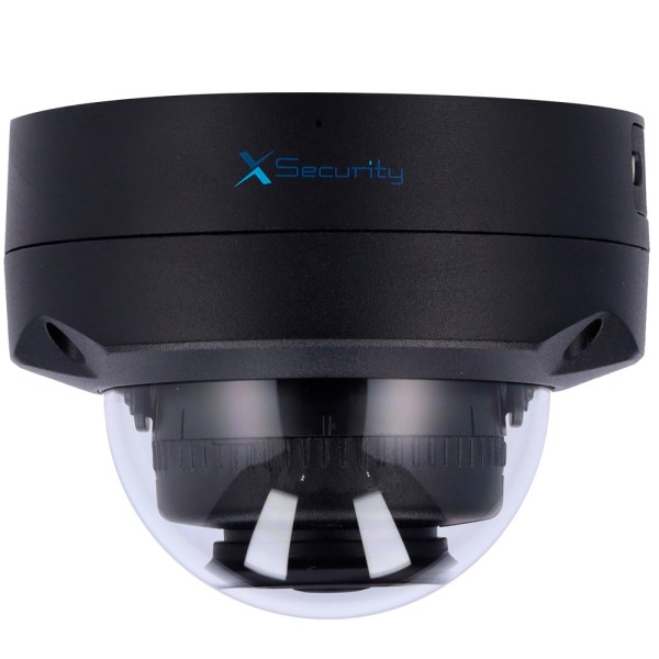 Comprar X-SECURITY XS-IPD820A-4U-WIDE-BLACK Cámara IP 4 Megapixel - 1/2.1" 4MP Gran Angular  - Compresión H.265+ / H.265 - 