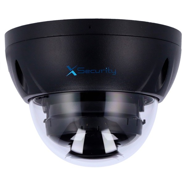 Kaufen X-SECURITY XS-IPD842A-6P-DL-WIZ-BLACK X-Security IP-Kamera Dome – 6 Megapixel (3288x1850) – Festobjektiv 2.8mm – WDR 120d