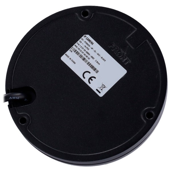 Acheter X-SECURITY XS-IPD842A-8P-DL-WIZ-BLACK X-Security Caméra IP Dome - 8 Mégapixels (3840×2160) - Objectif fixe 2.8mm - WDR 1
