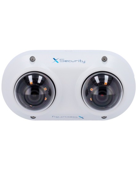 Comprar X-SECURITY XS-IPD850A-4P-DUAL X-Security Cámara IP Domo dual - 2x 4 Megapíxel  (2560x1440) - 2x Lente fija 2.8mm - WDR 1