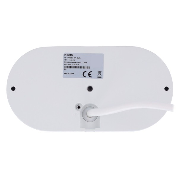 X-Security XS-IPD850A-4P-Dual X-Security IP Dome Câmera Dome - 2x 4 Megapixel (2560x1440) - 2x lente fixa 2.8mm - WDR 120dB | Du