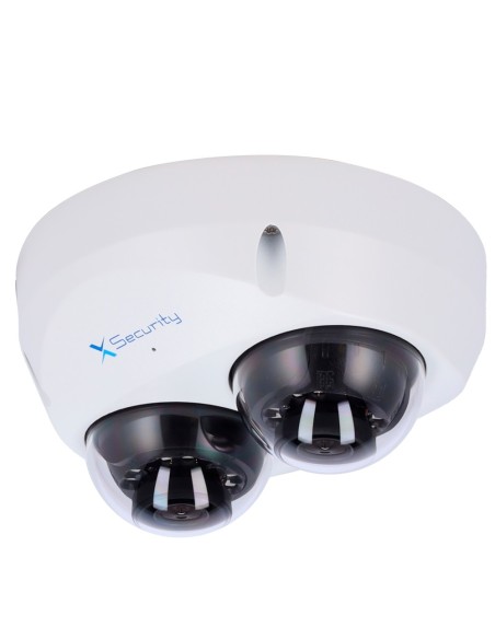 Kaufen X-SECURITY XS-IPD850A-4U-MIND X-Security Duale IP-Dome-Kamera – 2x 4 Megapixel (2560x1440) – Festobjektiv 2.8mm – WDR 120
