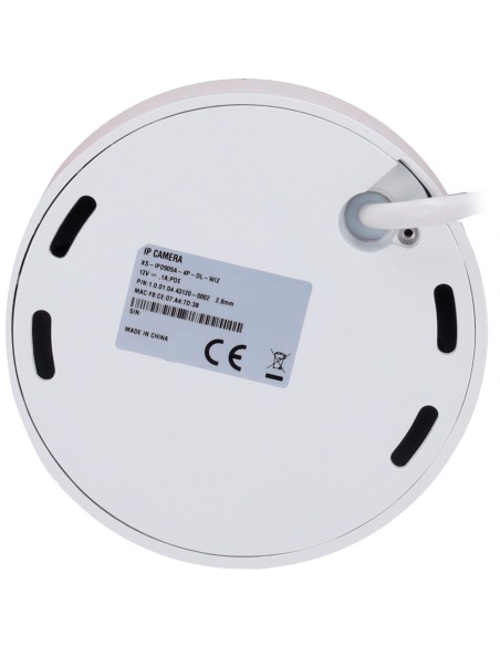 Acheter X-SECURITY XS-IPD909A-4P-DL-WIZ Caméra IP mini dôme X-Security - 4 mégapixels (2688x1520) - Objectif fixe 2.8mm - WDR 12