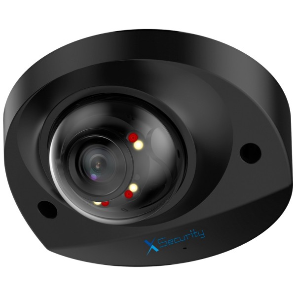 X-Security XS-IPD909A-4P-DL-WIZ-Black X-Security IP Câmera IP Mini Dome - 4 Megapixel (2688x1520) - Lente Fixa 2.8mm - WDR 120dB