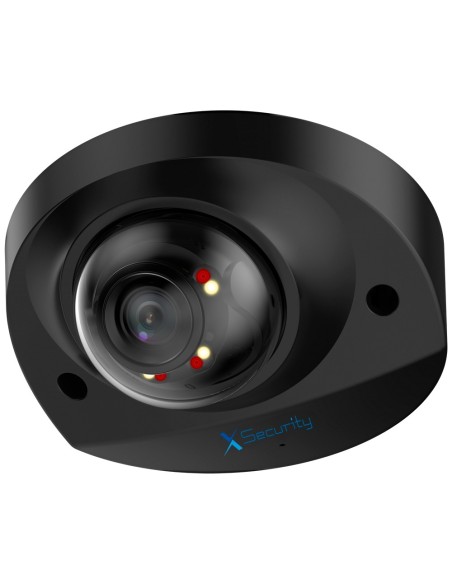 Acquistare X-SECURITY XS-IPD909A-4P-DL-WIZ-BLACK X-Security Telecamera IP Mini Dome - 4 Megapixel (2688x1520) - Obiettivo fisso 