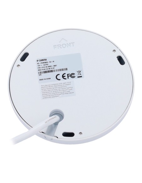 X-Security XS-IPDM360A-5U-AI X-Security Fisheye Wizmind - IP 5 Megapixel Camera - 1 / 2.7 CMOS progressivos - lente 1,4 mm | - F