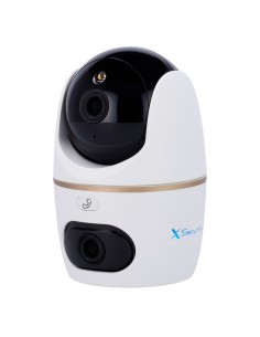 Comprar X-SECURITY XS-IPH5D-5EW-DUAL X-Security IP dual Wi-Fi - Doble Lente (Panorámica 5Mpx + PT 5Mpx) - Lente PT 3.6 mm | Lent