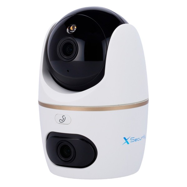 Comprar X-SECURITY XS-IPH5D-5EW-DUAL X-Security IP dual Wi-Fi - Doble Lente (Panorámica 5Mpx + PT 5Mpx) - Lente PT 3.6 mm | Lent