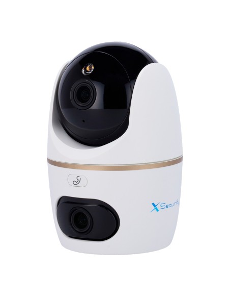 Kaufen X-SECURITY XS-IPH5D-5EW-DUAL X-Security IP Dual-Wi-Fi – Doppellinse (Panorama 5 MP + PT 5 MP) – PT-Objektiv 3,6 mm | Obje