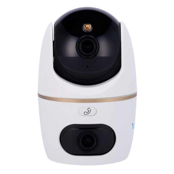 Kaufen X-SECURITY XS-IPH5D-5EW-DUAL X-Security IP Dual-Wi-Fi – Doppellinse (Panorama 5 MP + PT 5 MP) – PT-Objektiv 3,6 mm | Obje