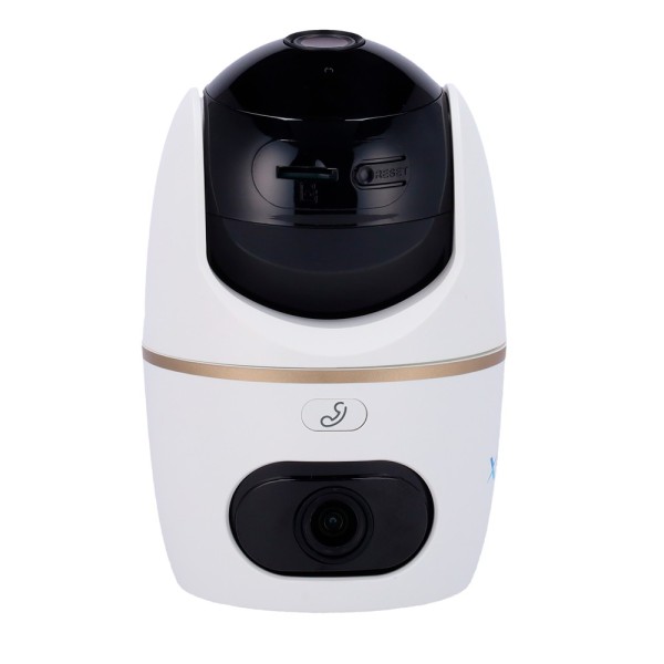 Comprar X-SECURITY XS-IPH5D-5EW-DUAL X-Security IP dual Wi-Fi - Doble Lente (Panorámica 5Mpx + PT 5Mpx) - Lente PT 3.6 mm | Lent