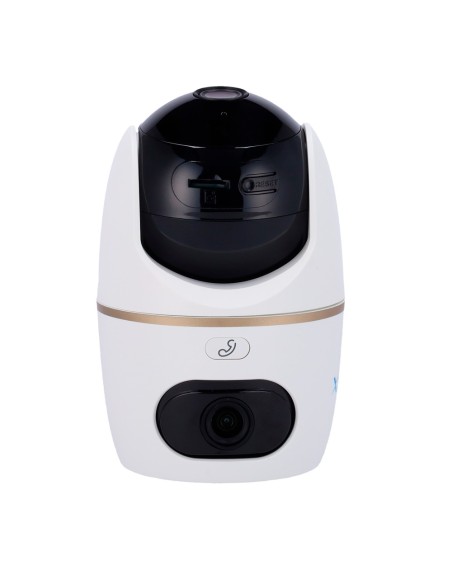 Kaufen X-SECURITY XS-IPH5D-5EW-DUAL X-Security IP Dual-Wi-Fi – Doppellinse (Panorama 5 MP + PT 5 MP) – PT-Objektiv 3,6 mm | Obje