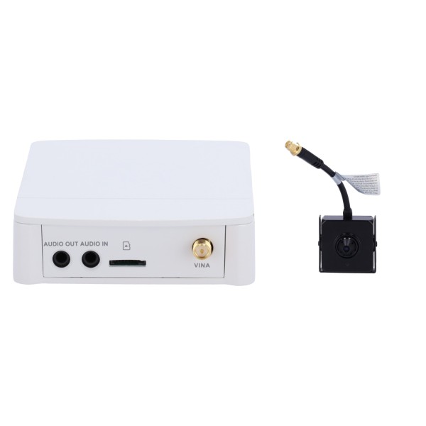 Kaufen X-SECURITY XS-IPMCKIT-4U-L4 Pinhole-Kamera-Kit von X-Security – 4 Megapixel (2688x1520) | 2,8‑mm-Objektiv – WDR (120 dB) 