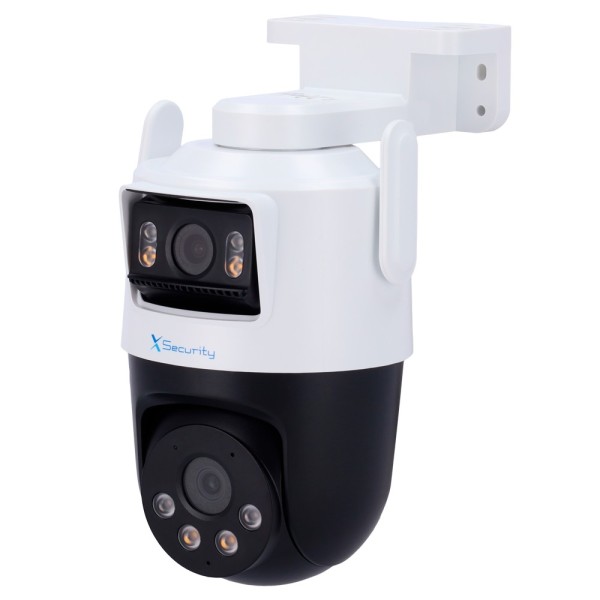 Acheter X-SECURITY XS-IPP5D-5EW-DL-TANDEM X-Security IP tandem Wi-Fi - Double objectif (panoramique 5 Mpx + PT 5 Mpx) - Objectif
