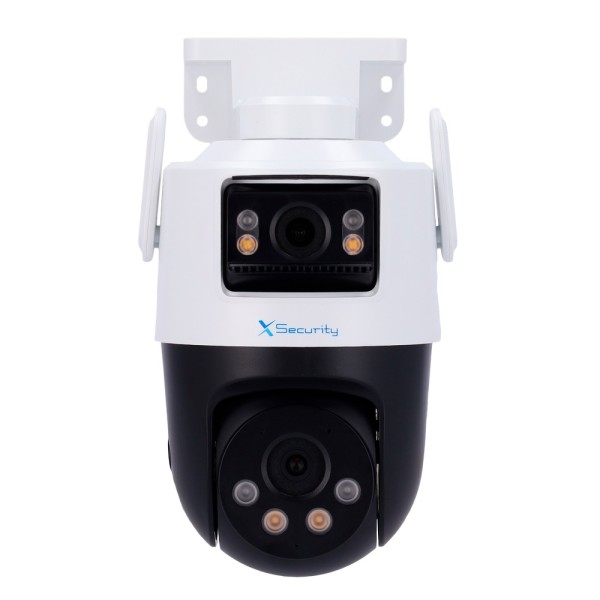 Acheter X-SECURITY XS-IPP5D-5EW-DL-TANDEM X-Security IP tandem Wi-Fi - Double objectif (panoramique 5 Mpx + PT 5 Mpx) - Objectif
