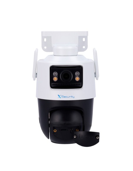 Acheter X-SECURITY XS-IPP5D-5EW-DL-TANDEM X-Security IP tandem Wi-Fi - Double objectif (panoramique 5 Mpx + PT 5 Mpx) - Objectif