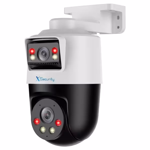 Acquistare X-SECURITY XS-IPPT430-2P-SL-TANDEM X-Security IP tandem gamma ULTRA - Doppia lente (Panoramica 2Mpx + PT 2Mpx) - Lent