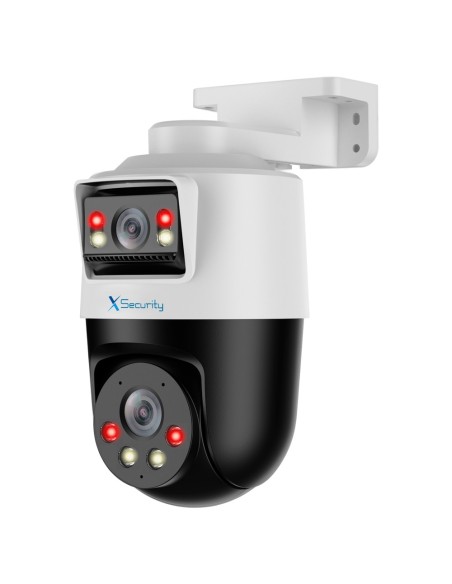 Acheter X-SECURITY XS-IPPT430-2P-SL-TANDEM X-Security IP tandem gamme ULTRA - Double objectif (Panoramique 2 Mpx + PT 2 Mpx) - O