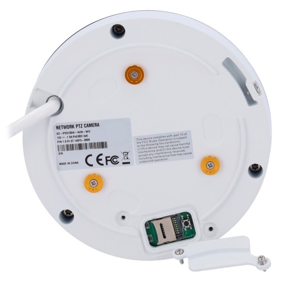 X-Security XS-IPSD1004I-4UW-WIG IP Câmera PTZ X-Security 4 MPX Pro - Varifocal Lens Range 2.8 ~ 12 mm (4x Zoom óptico) - GO 20 M