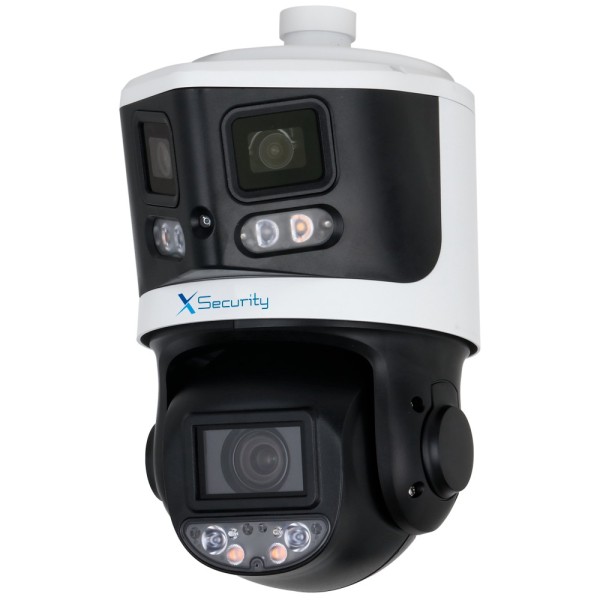 Comprar X-SECURITY XS-IPSD5510TA-8P-TIOC-TANDEM X-Security IP tándem gama ULTRA - Doble Lente (Panorámica 8Mpx + PTZ 4Mpx) - Len