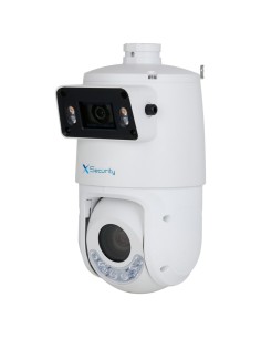 Acheter X-SECURITY XS-IPSD6325TA-4P-DL-TANDEM X-Security IP tandem gamme ULTRA - Double objectif (Panoramique 2 Mpx + PTZ 4 Mpx)