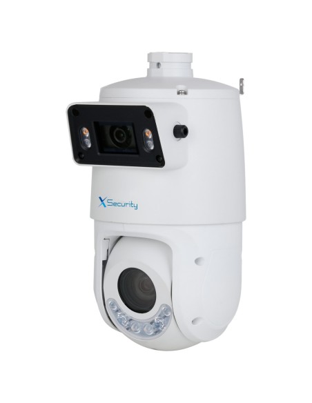 X-Security XS-IPSD6325TA-4P-DL-TANDEM X-Security IP Tandem Ultra-Range - Lente Dupla (Panoramic 2MPX + PTZ 4MPX) - PTZ LENS 5 ~ 