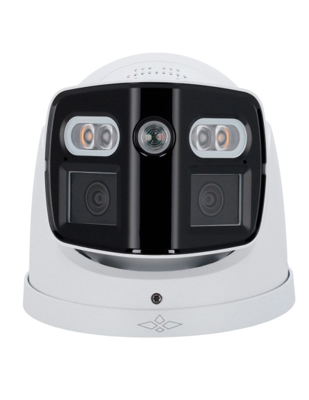Acheter X-SECURITY XS-IPT180A-8U-PAN-TIOC Caméra Turret IP X-Security 8 mégapixels - Dissuasion active | SMD 4.0 - 2 objectifs 2