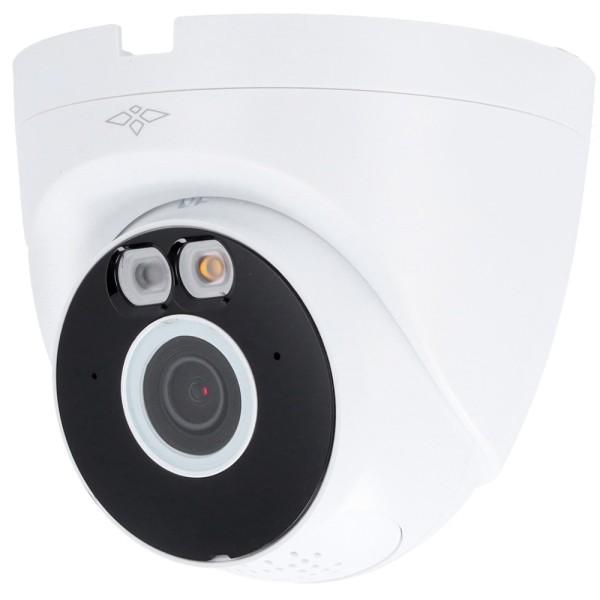 Acheter X-SECURITY XS-IPT224S-4PW-TIOC Caméra Turret IP 4 Mpx gamme PRO - Smart Dual Light portée 30 m | Dissuasion active - Obj