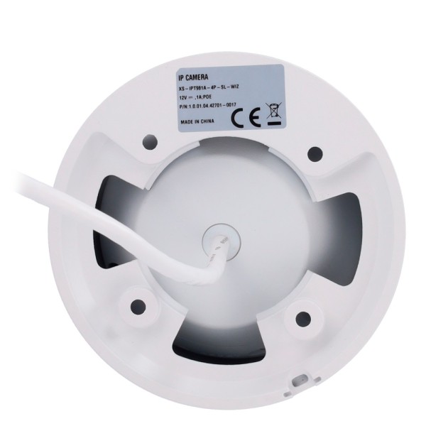 X-Security XS-IPT981A-4P-SL-SL-WIZ X-Security IP Camera Turret - 4 Megapixel (2688x1520) - Lente 2.8mm / Duallight (30m ir + 30m