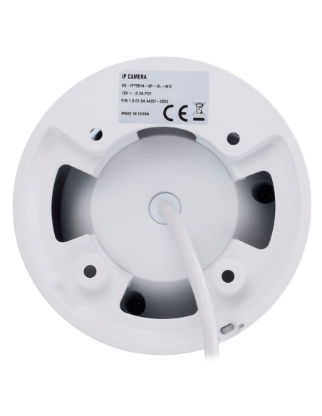 Torreta de câmera IP IP de XS-IPT981A-6P-DL-WIZ-WIZ-6P-DL-WIZ - 6 Megapixels (3288x1850) - Lente 2.8mm | - WDR 120 dB | Luz dupl