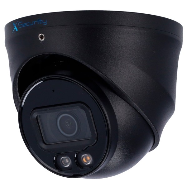Acheter X-SECURITY XS-IPT981A-6P-DL-WIZ-BLACK Caméra IP X-Security Turret - 6 mégapixels (3288x1850) - Objectif 2.8mm | - WDR 12