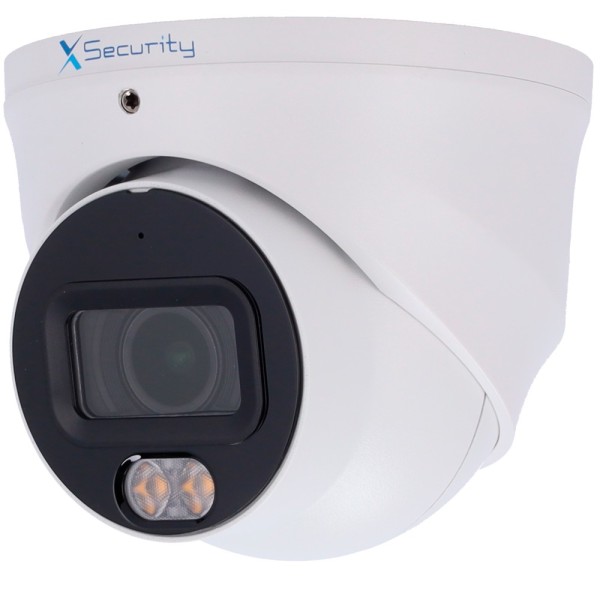 Comprar X-SECURITY XS-IPT982CA-8P-WIZCOLOR X-Security Cámara IP Turret Wizcolor - 8 Megapíxel (3840×2160) | Sensor 1/1.8" F