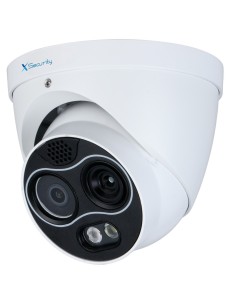 Kaufen X-SECURITY XS-IPTT256A-4D4-WIZ Wärmebildkamera Turret Dual IP X-Security – 256x192 VOx | 3,5-mm-Objektiv | Empfindlichkei