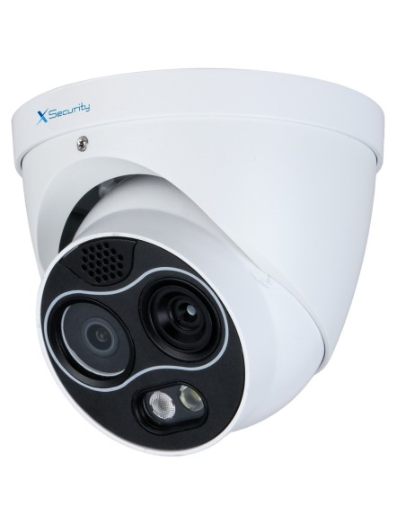Comprar X-SECURITY XS-IPTT256A-4D4-WIZ Cámara térmica Turret Dual IP X-Security - 256x192 VOx | Lente 3.5 mm | Sensibilidad  40m