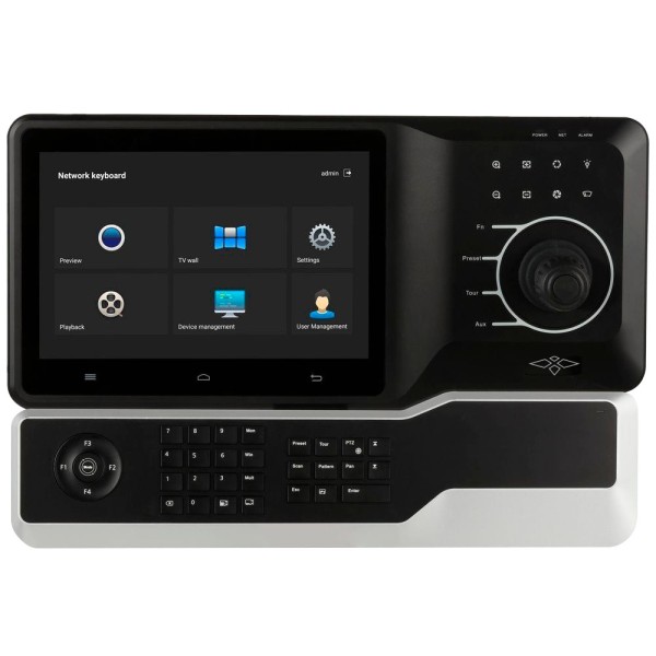 XS-SEGURANÇA XS-KB5200-F Keypad IP Teclado X-Security - Touch LCD Tela 10 & quot - RS485 Conexão, RJ45 - WiFi | Ethernet 