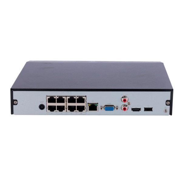 X-Security XS-NVR2108-8P-4AI Gravador IP X-Security Wizsense AI - 8 Ch Video IP | 8 CH PoE - Maximum Returion 12 MPX 