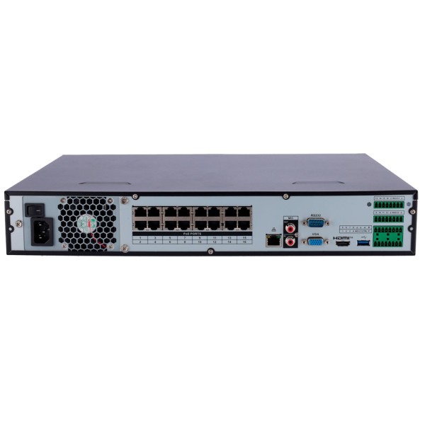 Acheter X-SECURITY XS-NVR3416A-16P-WIZ X-Security NVR - Résolution maximale 16 mégapixels - 16 canaux | 16 ports PoE af/at - Com