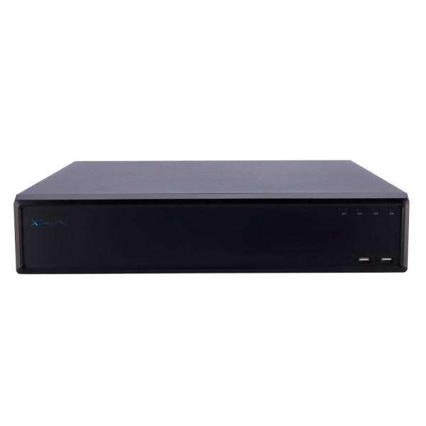 X-Security XS-NVR3832A-WIZ X-Security NVR - Resolução máxima 16 Megapixel - 32 CH - Compressão H.265 / H.264 | 8 saída de HDD - 