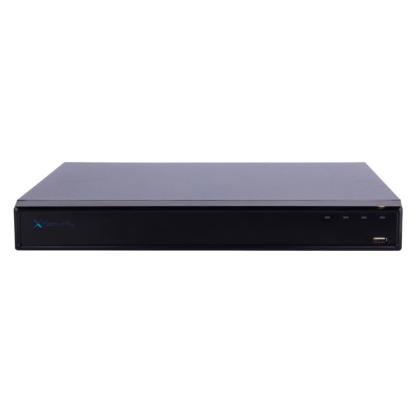 X-Security XS-NVR6232A-16P-WIZ X-Security NVR - Resolução máxima 32 Megapixel - 32 CH / 16 PoE AF / AT - Compression H.265