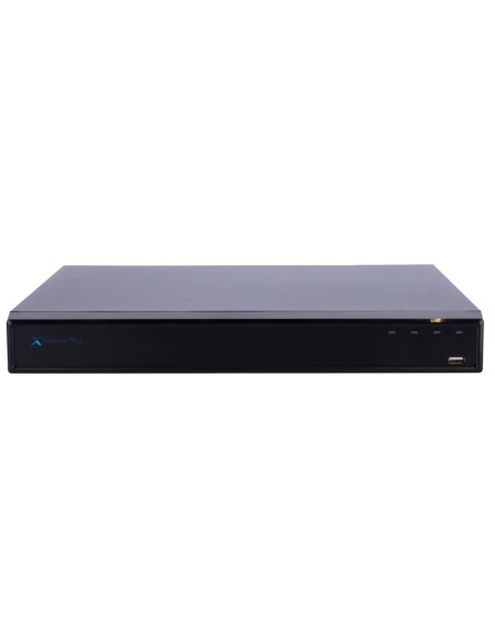 X-Security XS-NVR6232A-8P-WIZ X-Security NVR - Resolução máxima 32 Megapixel - 32 CH / 8 POE AF / AT - Compressão H.265 /