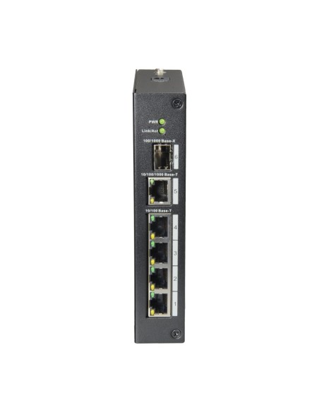 Comprar X-SECURITY XS-SW06-DIN X-Security - Switch de sobremesa - 4 puertos RJ45 + 1 Gigabit Combo Port - Velocidad 10/100 Mbps 