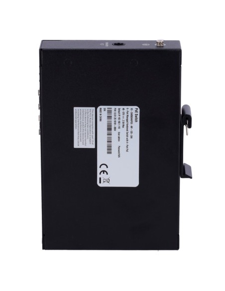 X-Security XS-SW0604PIXOE-MF-120-DIN Switch PoE X-Security - 3 portas Fe + 1GE + 2 SFP GE - porta 60W Porta 4 / 30W 1-3 / maxi