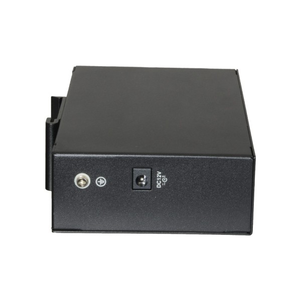 X-Security XS-SW09-C-DIN X-Security - Interruptor Industrial - 8 Portas RJ45 + 1 Uplink Giga + 1 SFP - Velocidade 10/100 Mbps - 