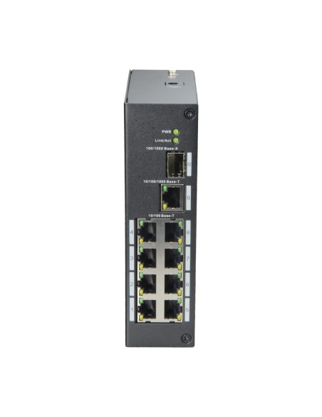 Comprar X-SECURITY XS-SW09-C-DIN X-Security - Switch Industrial - 8 puertos RJ45 + 1 Uplink GIGA + 1 SFP - Velocidad 10/100 Mbps